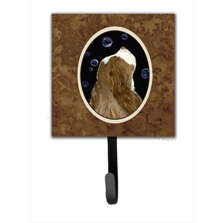 Jensendistributionservices 4.25 x 6 in. Springer Spaniel Leash Or Key Hook MI1656414